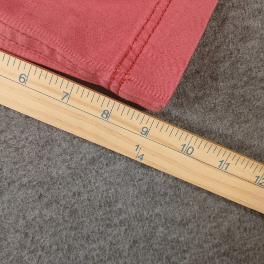 St John's Bay Cargo Shorts Mens 40 Pink Garnet‎ Rose Power Stretch New 516-6031